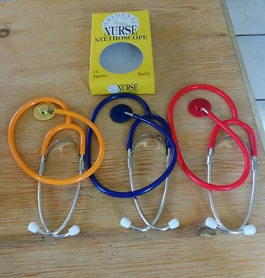 CHARGENABHÄNGIG Flachkopf Stethoskop Kinder Stethoscope single head child LATEX UND NICKEL FREI