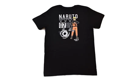 Camisa Negra Naruto Shippuden Jóvenes Niños Naruto 07 Nine Tails Nueva 2XL (18) Foto 1 de 4