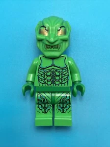 Lego Marvel Super Heroes Minifigure Green Goblin 2 Gold Eyes 4851 Spider-man EUC - Picture 1 of 4