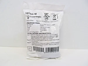 GE Interlogix 1078W-M Recessed Security Door Contact Brown - Picture 1 of 2