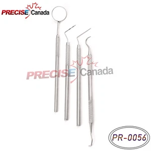 NEW DENTAL BASIC KITS,JACQUETTE,PROBE 9 MIRROR AND HANDLE LAB,PR-0056 - Picture 1 of 2