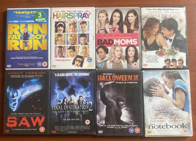 Bundle of 8x Entertainment In Video DVDs with Cases Joblot Movies Collection - Image 1 of 4