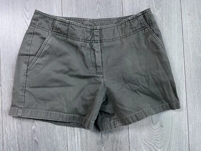 Caslon Shorts Womens 4 Green Chino Casual Comfort Stylish Outdoors Ladies - Image 1 of 4
