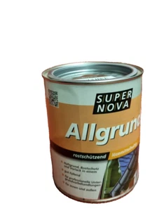 Allgrund Grundierung Universalgrund wetterbeständig oxydrot 750ml - Bild 1 von 3