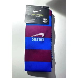 Nike Stadium FC Barcelona Home Knee High Soccer Women 4-6 youth / 3y-5k CZ3786 - Picture 1 of 7