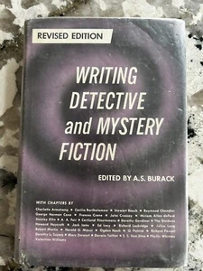 Writing Detective and Mystery Fiction by A.S. Burack revised edition hardcover - Picture 1 of 3