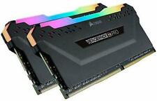 Corsair Vengeance RGB Pro 32GB (2 x 16GB) DDR4 DRAM 3600MHz C18 Memory Kit - Black