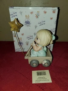 Precious Moments Symbol of Membership Wishing You a World of Peace NIB 1999 - Picture 1 of 6