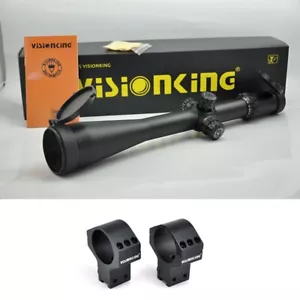 Visionking 10-40x56 Cannocchiale da puntamento fucile militare 35 reticolo con anelli di montaggio 11 mm - Foto 1 di 13