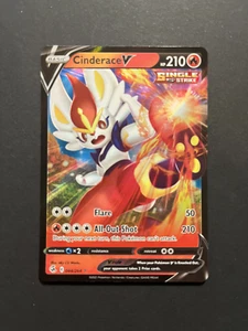 Pokémon TCG Cinderace V Fusion Strike 044/264 Holo Ultra Rare - Picture 1 of 2