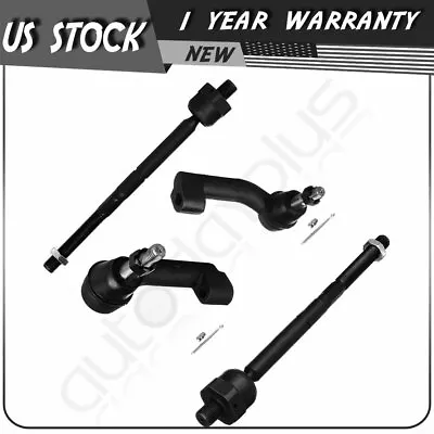 For 2009-2016 Ford Expedition F-150 4Pc Front Steering Inner & Outer Tie Rod End - Image 1 of 4