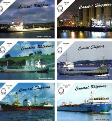 COASTAL SHIPPING MAGAZINE BUNDLE - 2008