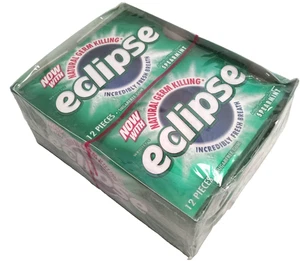 Eclipse Sugarfree Mints Spearmint 1.2 Ounce Tins (Pack of 16) Best Buy Date 2010 - Picture 1 of 7