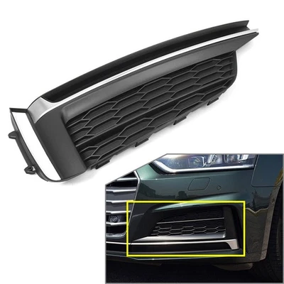 Left Front Bumper Fog Light Lamp Grill Bezel Cover For Audi A5 S5 2017-20 - Изображение 1 из 4