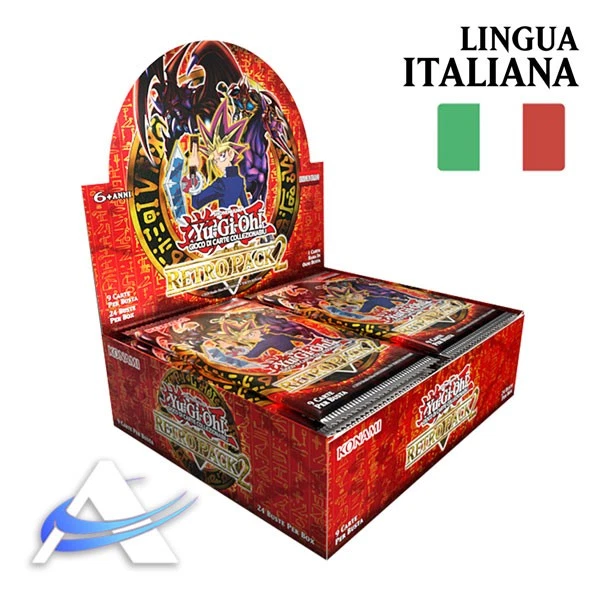 Box YUGIOH RETRO PACK 2 Unlimited Reprint 2025 • ITALIANO RP02 ANDYCARDS - Immagine 1 di 1