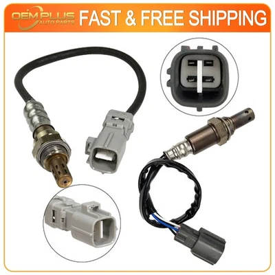 Sensor de oxígeno O2 ascendente y descendente 2 piezas para Toyota Highlander 2006 2007 Lexus RX400h Foto 1 de 4