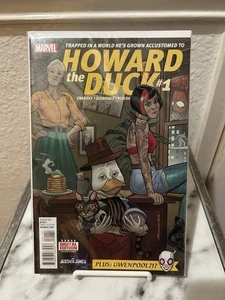 Howard the Duck #1 - 1st Print -  1st Appearance of Gwenpool - Bagged & Boarded - Picture 1 of 1