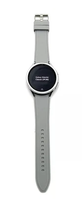 Reloj inteligente Samsung Galaxy Watch 6 clásico 47 mm - BT - (banda de silicona plateada) Foto 1 de 4