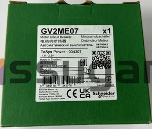 Schneider Electric GV2ME07 Interruttore Manuale Motore 1.6-2.5 A - Foto 1 di 1