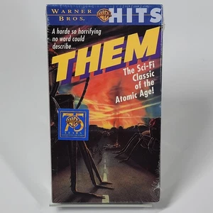 Vintage Them! VHS Tape 1987 Sci-Fi Horror Classic Warner Bros Sealed New OOP - Picture 1 of 8