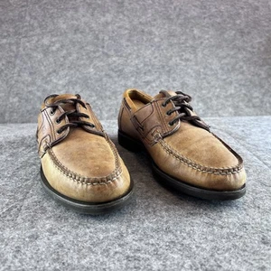 Allen Edmonds Key Largo Shoes Mens Size 9.5 AA Boat Deck Vibram Made in USA - Picture 1 of 13