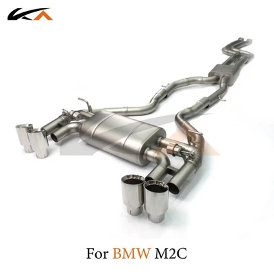 KA Exhaust Catback For BMW M2C Steel rear section - Image 1 of 4