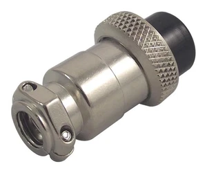 CLIFF Conector Miniaturizado Serie ZC Blindado, 2 Vías, Latón, Estañado - Imagen 1 de 1