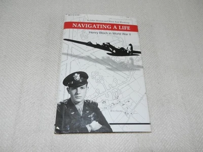 WW II 8th Air Force 95th Bomb Group B-17   Lt.    "NAVIGATING A LIFE" Vet Signed - Image 1 of 4