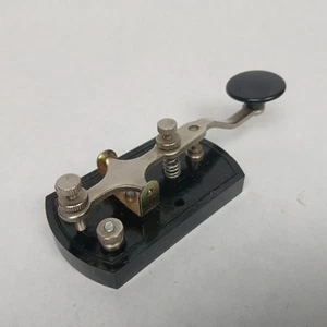 VINTAGE TELEGRAPH KEY MARKED JAPAN - Zdjęcie 1 z 5