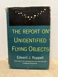 the report on unidentified flying objects book, by edward j. ruppelt, 1956 Hard - Imagen 1 de 10