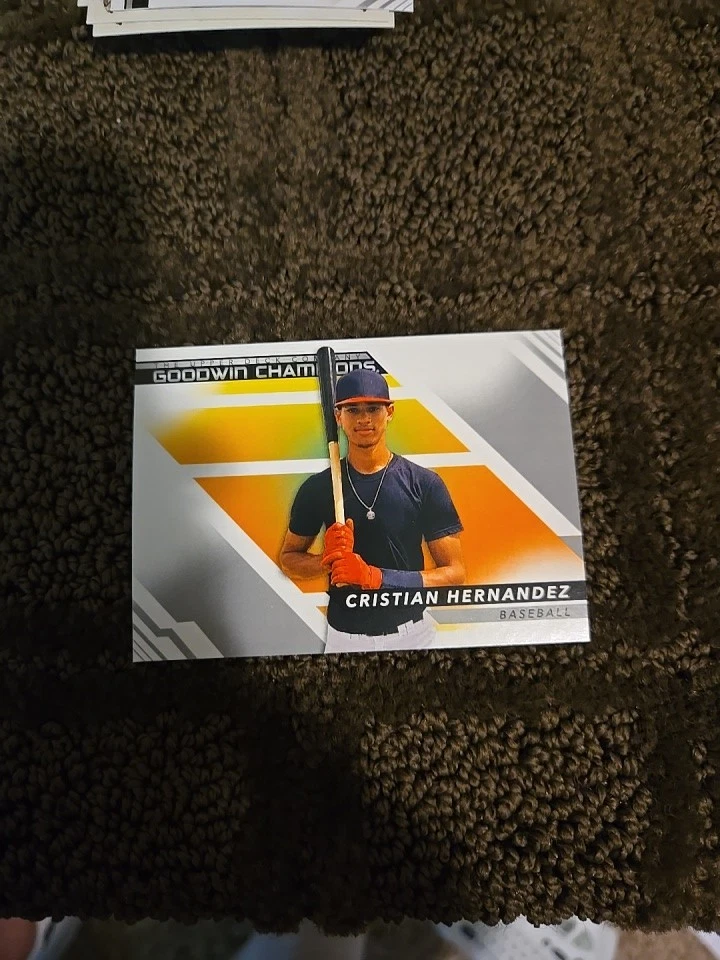 2022 Upper Deck Goodwin Champions - Horizontal #76 Cristian Hernandez (RC) - Image 1 of 1