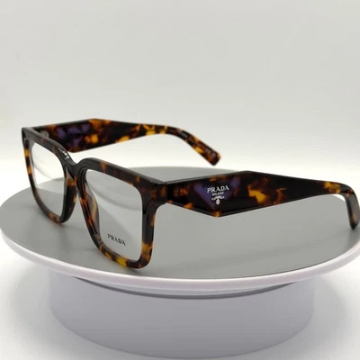 Prada Eyeglasses Frames Only Honey Tortoise VPR10Y VAU-101 54-17-140 READ - Image 1 of 4