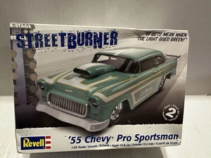 Streetburner '55 Chevy Pro Sportsman - Revell 1/25 Model Kit - Ricambi sigillati - Foto 1 di 9