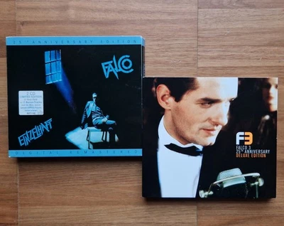 FALCO | Einzelhaft & F3 4 CD/DVD DELUXE EDITION 25th Anniversary Rock Me Amadeus - Bild 1 von 3