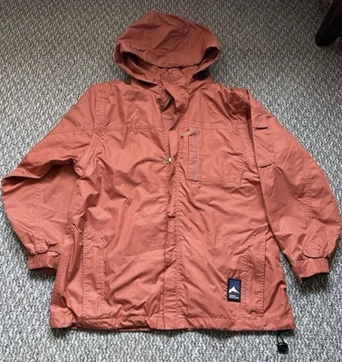 Mens Kiwi Stuff Jacket, Size Small, Orange, New Zealand, Hooded, Raincoat, (55) — 第 1/4 张图片