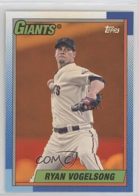 2013 Topps Archives Orange Day Glow Ryan Vogelsong #166 - Image 1 of 2