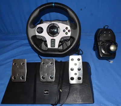 PXN V9 Steering Wheel, Wheel peddles, Shifter - Image 1 of 4