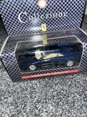 CAIXA COLLECTZIONE FERRARI AZUL MEIA-NOITE 288GTO MODELO FUNDIDO ESCALA 1:43 Nº 00033 - Imagem 1 de 3