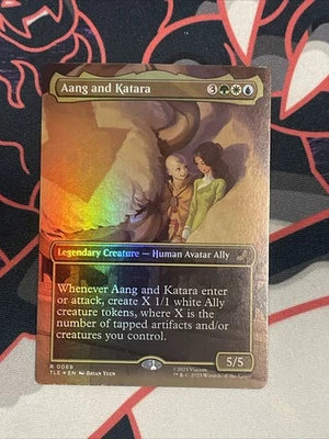 Aang and Katara (Borderless) Avatar: The Last Airbender: Eternal-Legal Foil - Image 1 of 2