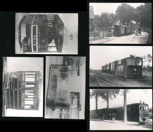 GB DAMPFSTRASSENBAHNEN 6 VINTAGE FOTOS - Bild 1 von 4