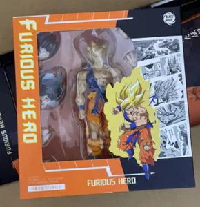 Black Hole Toy SHF Dragon Ball Super Saiyan Awakening TNT color Goku in stock - Picture 1 of 2
