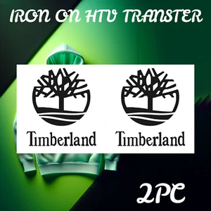 🌲🦖 Timberland Logo Bügelbild HTV - Premium Wärmeübertragung - Bild 1 von 1
