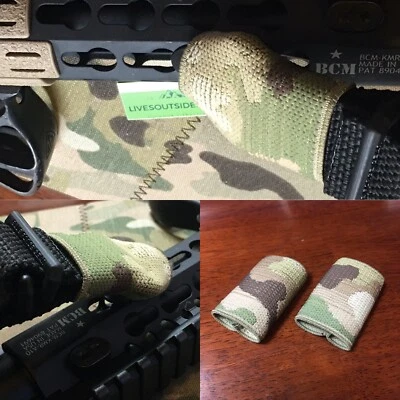 LIVESOUTSIDE.COM LIVESOUTSIDE True MultiCam 2PK Sling Hardware Suppressors Mask Cover Tactical US