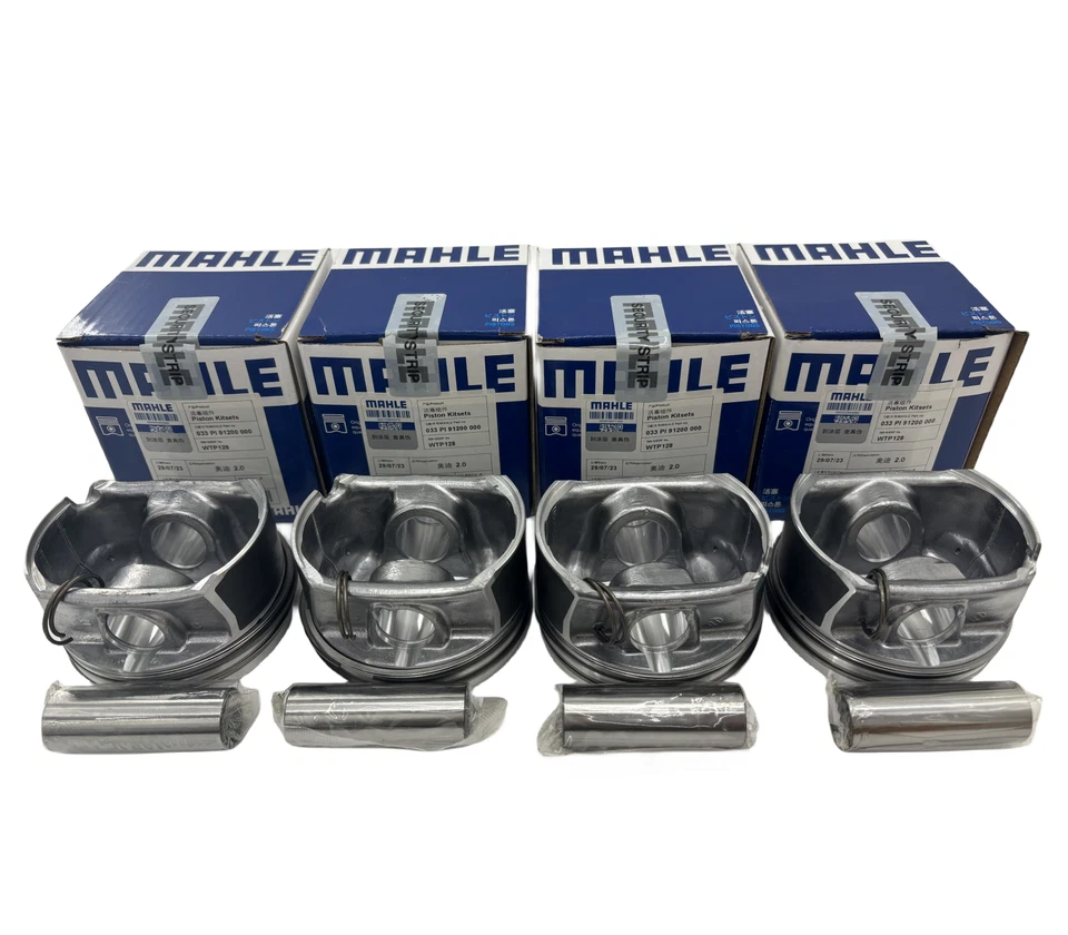 4PCS Pistons & Rings For VW GTI MK5 MKV Audi A3 A4 2.0 TFSI BWA 06D107066C — 第 1/4 张图片