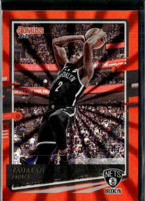 2020-21 Donruss #121 Taurean Prince Holo Orange Laser Brooklyn Nets - Image 1 of 2