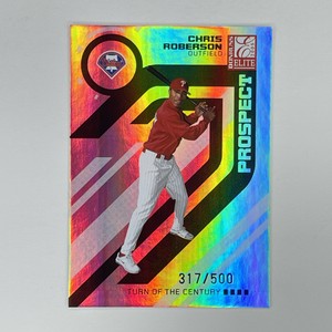 2005 Donruss Elite Turn of the Century Chris Roberson /500 #181