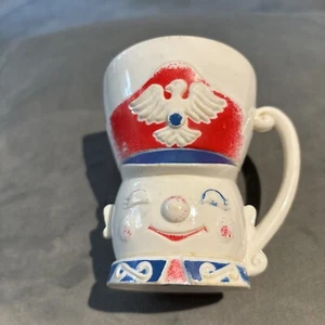 Vintage Jim Dandy Soldat Tasse F & F Mold And Die Co. Dayton, OH 1950er - Bild 1 von 5