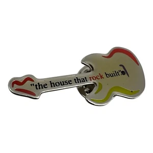 1995 Grand Slam Rock & Roll Hall of Fame Guitar Pin “The House That Rock Built” - Bild 1 von 5