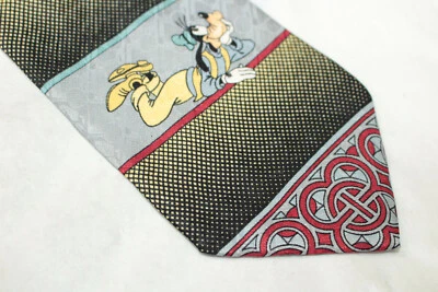 DISNEY GOOFY Silk tie Made in Italy F62889 Foto 1 de 4