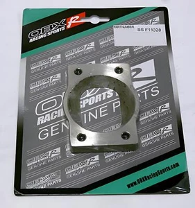 OBX Stainless Steel Flange For T25 / T28 To 2.5" 4 Bolt Treaded - Picture 1 of 3